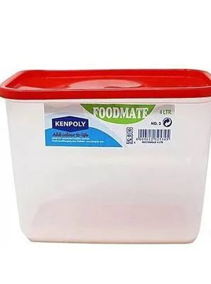4 LITRES PLASTIC CONTAINER NO. 3 ( KENPOLY FOODMATE TIN)