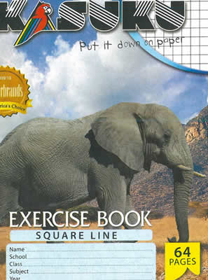 A5 64 PAGES SQUARE RULED KASUKU