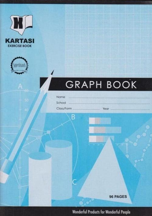 A4 96 PAGES GRAPH BOOK KARTASI