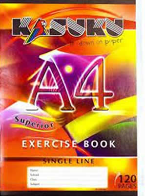 A4 120 PAGES SINGLE LINE KASUKU
