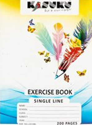 A5 200 PAGES SINGLE LINE KASUKU