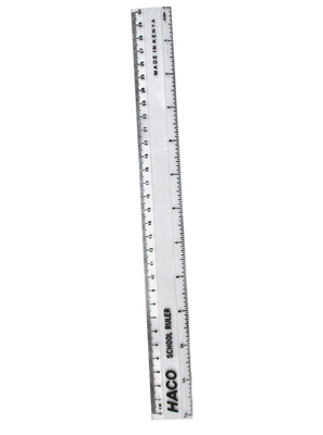 PLASTIC RULER 30CM – HACO