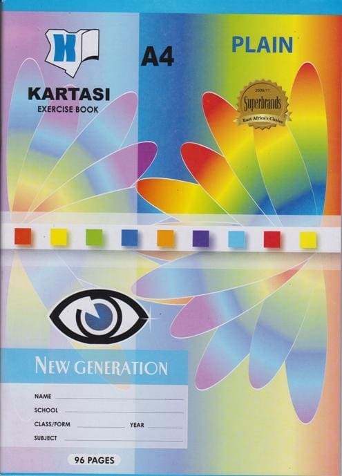 A4 96 PAGES PLAIN KARTASI