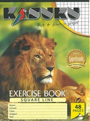 A5 48 PAGES SQUARE RULED KASUKU