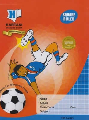 A5 120 PAGES SQUARE RULED KARTASI