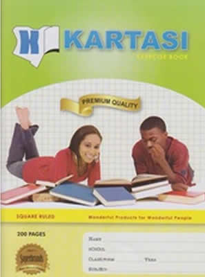 A4 200 PAGES SQUARE RULED KARTASI