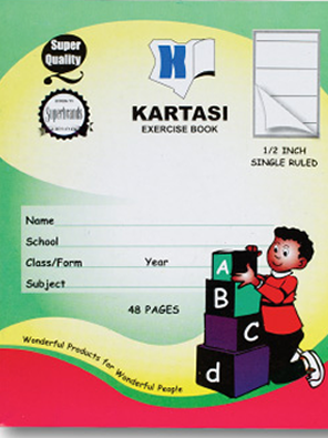A5 48 PAGES HALF INCH SINGLE LINE KARTASI