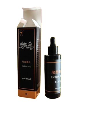 BLACK INDIAN (DRAWING) INK – 80 ML